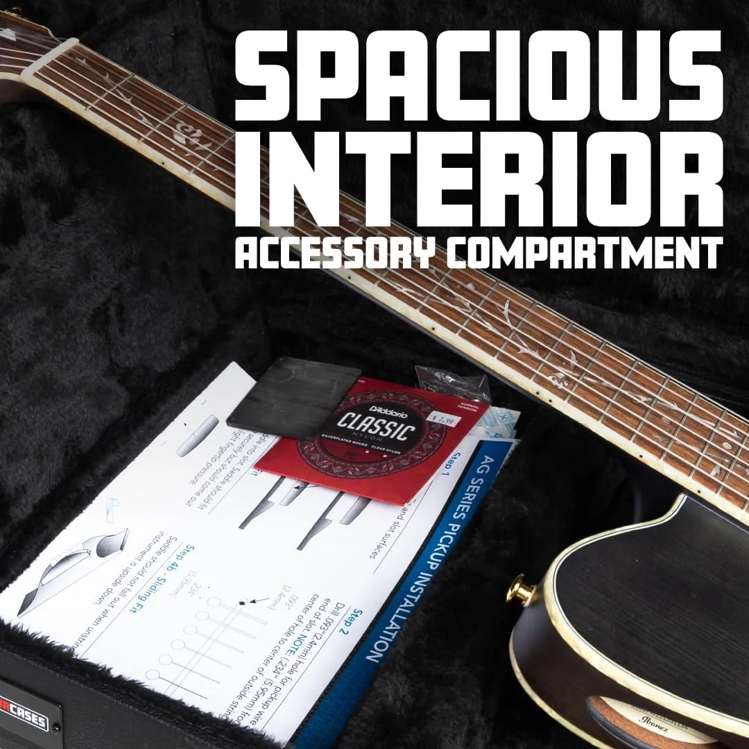 کیف چوبی سخت Gator GWE-BASS برای گیتارهای باس، مشکی