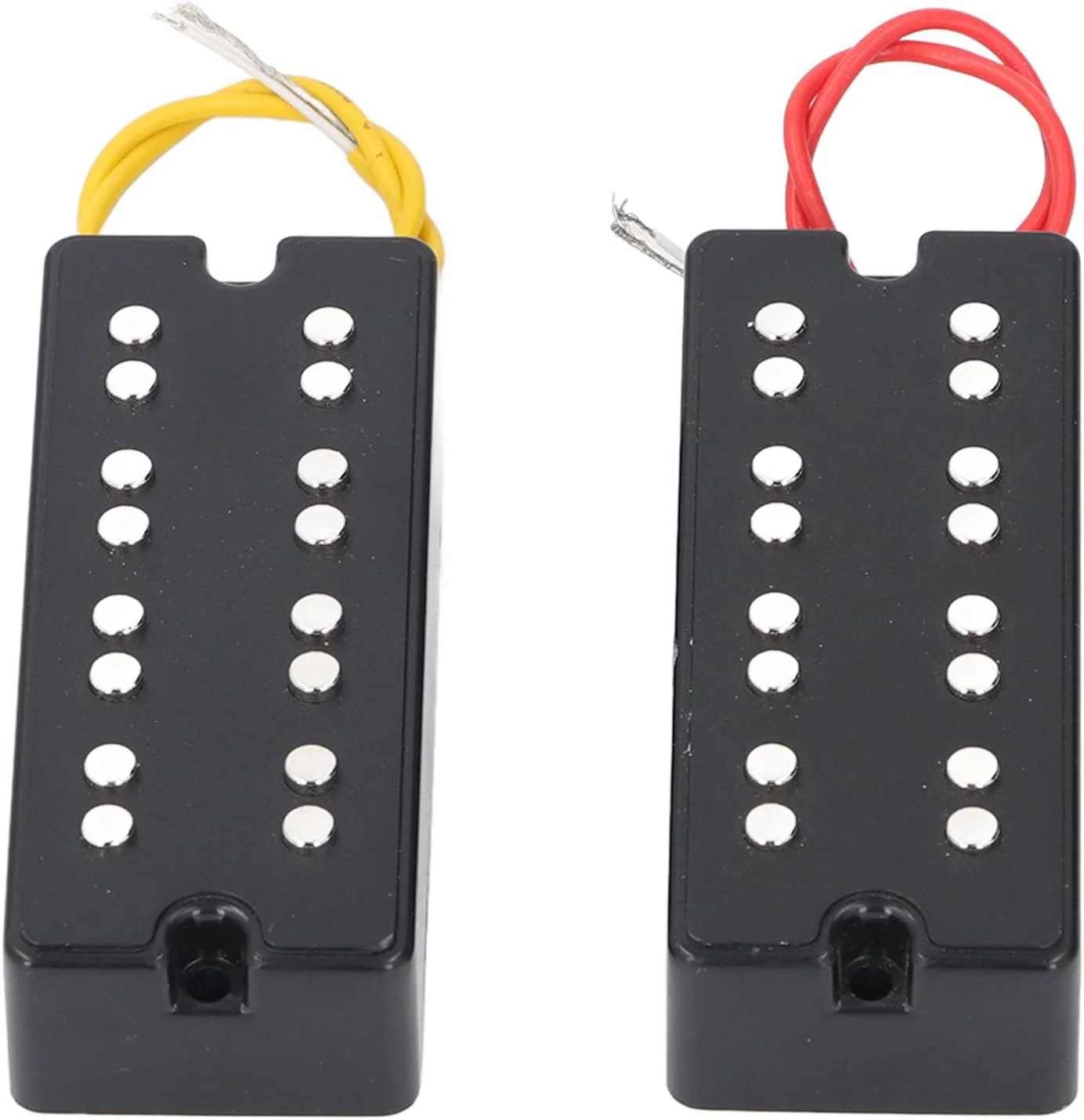 ست پیکاپ هامباکر استایل باز 2 سوراخ پیکاپ دو سیم پیچ برای گیتار باس الکتریک 4 سیم ست پیکاپ هامباکر استایل باز 2 سوراخ پیکاپ دو سیم پیچ برای گیتار باس الکتریک 4 سیم