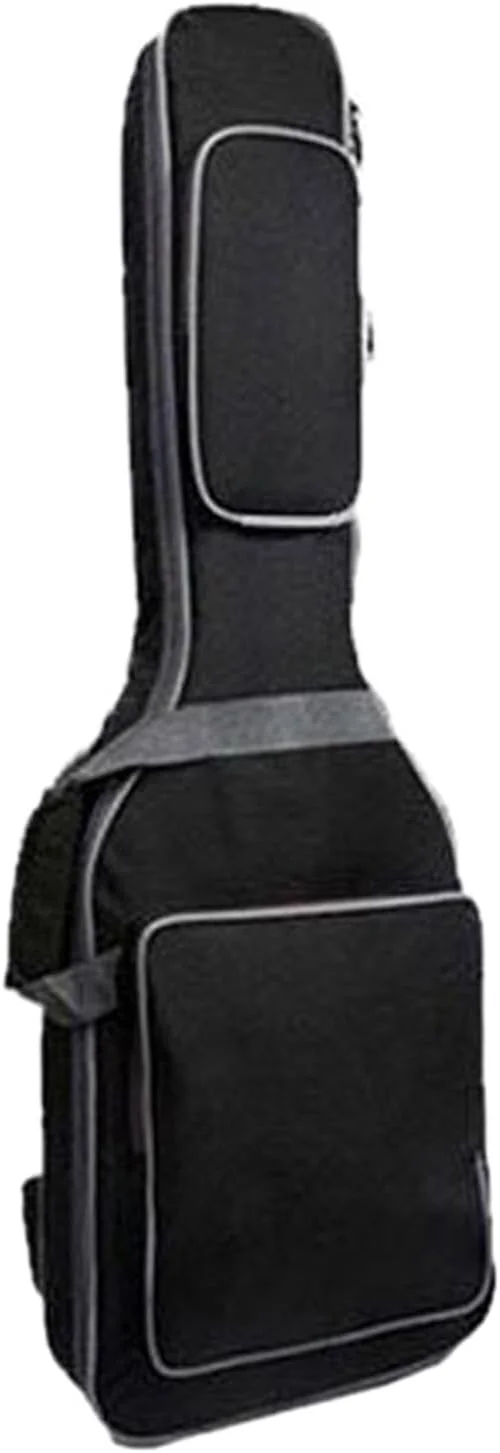 کیف گیتار باس Fafeicy، سافت کیس گیتار الکتریک با جیب، بندهای راحت، دسته ضخیم و سگک قابل تنظیم