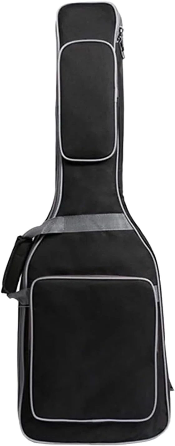 کیف گیتار باس الکتریک Eujgoov 12mm از جنس پارچه آکسفورد با بندهای تنفسی و جیب بزرگ برای نگهداری