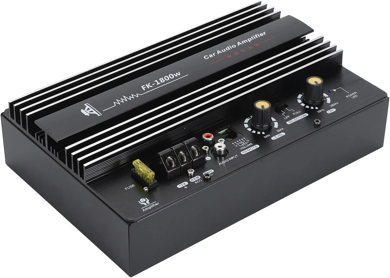 برد آمپلی فایر خودرو Cryfokt، برد آمپلی فایر ساب ووفر خودرو 12 ولت 1800 وات با توان بالا برای بلندگوی دو سیم پیچ صوتی برد آمپلی فایر خودرو Cryfokt، برد آمپلی فایر ساب ووفر خودرو 12 ولت 1800 وات با توان بالا برای بلندگوی دو سیم پیچ صوتی