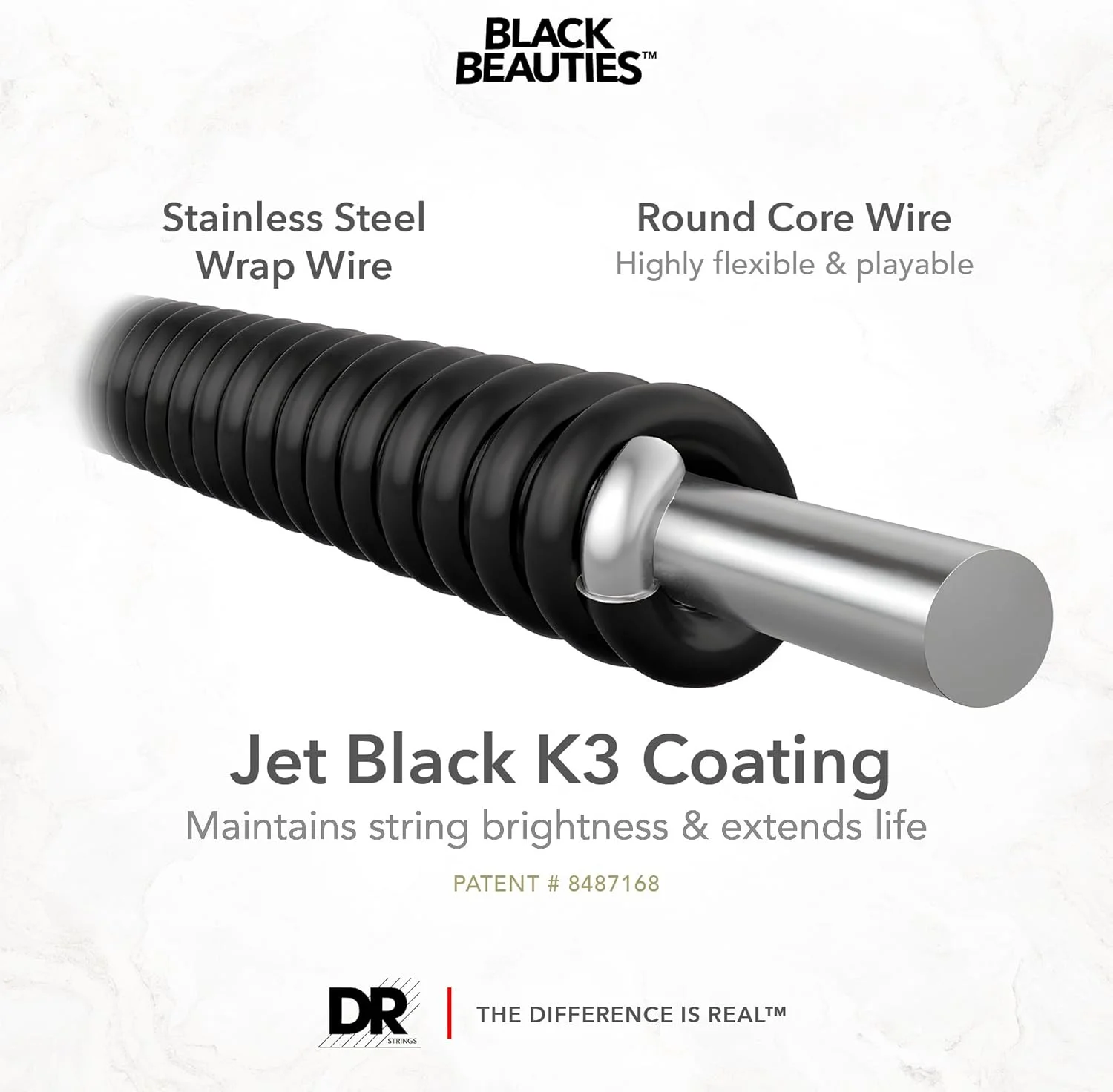 سیم های گیتار باس DR Strings (BKB6-30)