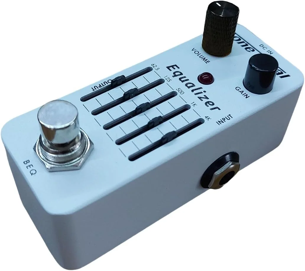 طراحی و ساخت تایوان، بخشی از سری پدال های MINI، مدل BEQ می تواند مدار جبران کننده را برای افزایش فرکانس صدای گیتار باس شما بهبود بخشد. دارای دکمه تنظیم حجم صدا و تقویت بهره