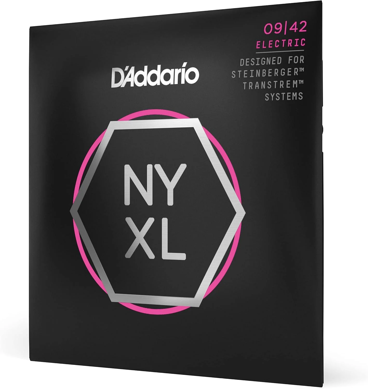 سیم گیتار D'Addario - سیم گیتار الکتریک NYXL - NYXLS0942 - استحکام بی نظیر، ثبات کوک، محدوده میانی تقویت شده - برای گیتارهای باس 4 سیم - 09-42 Super Light Double Ball End
