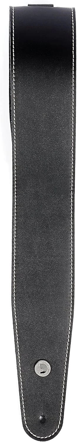 بند چرمی گیتار D'Addario Accessories - لوازم جانبی گیتار - بند گیتار الکتریک، بند گیتار آکوستیک، بند گیتار آکوستیک الکتریک و بند گیتار باس - کلاسیک - مشکی