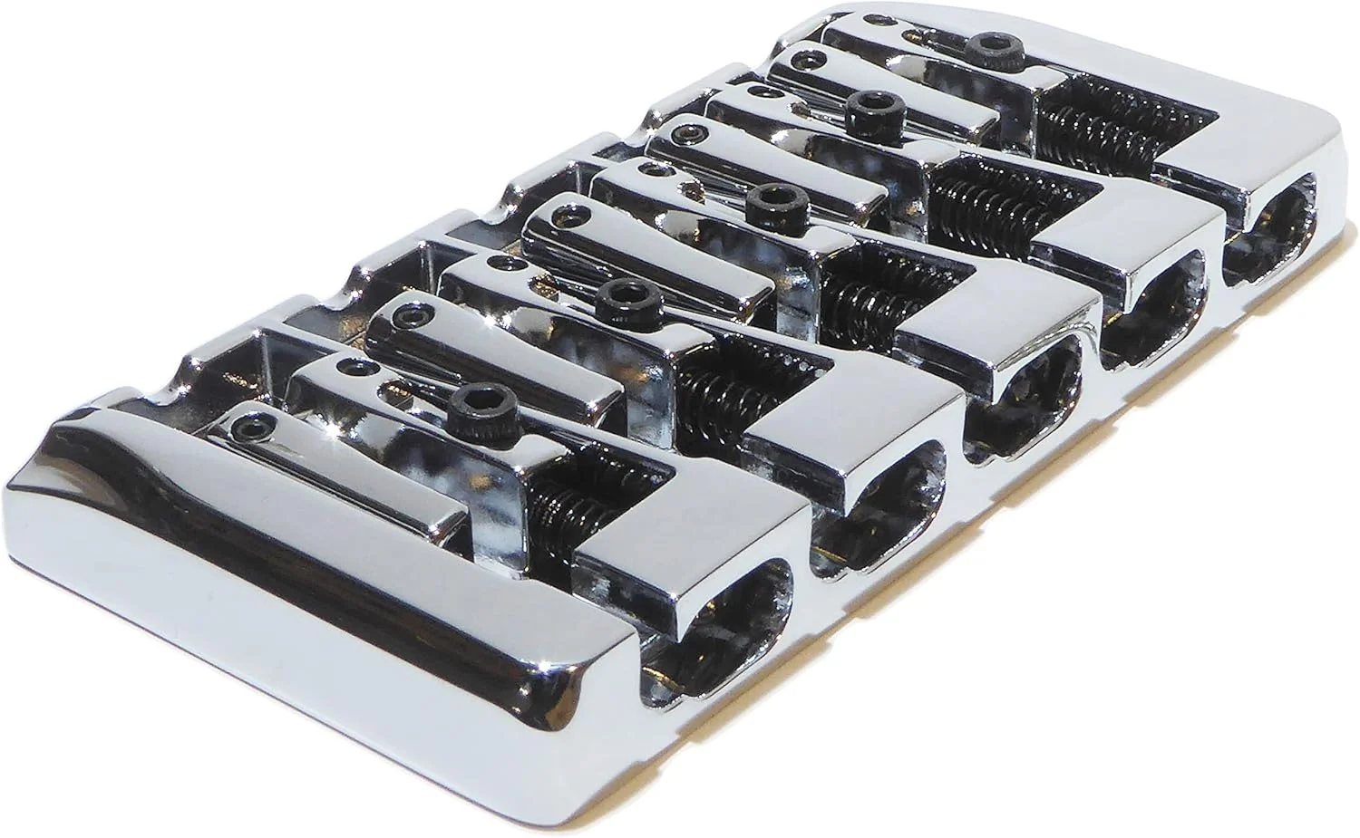 پل گیتار باس پنج سیم کروم با فاصله 19 میلی‌متری سیم، مناسب برای گیتار باس جاز یا پرسیژن