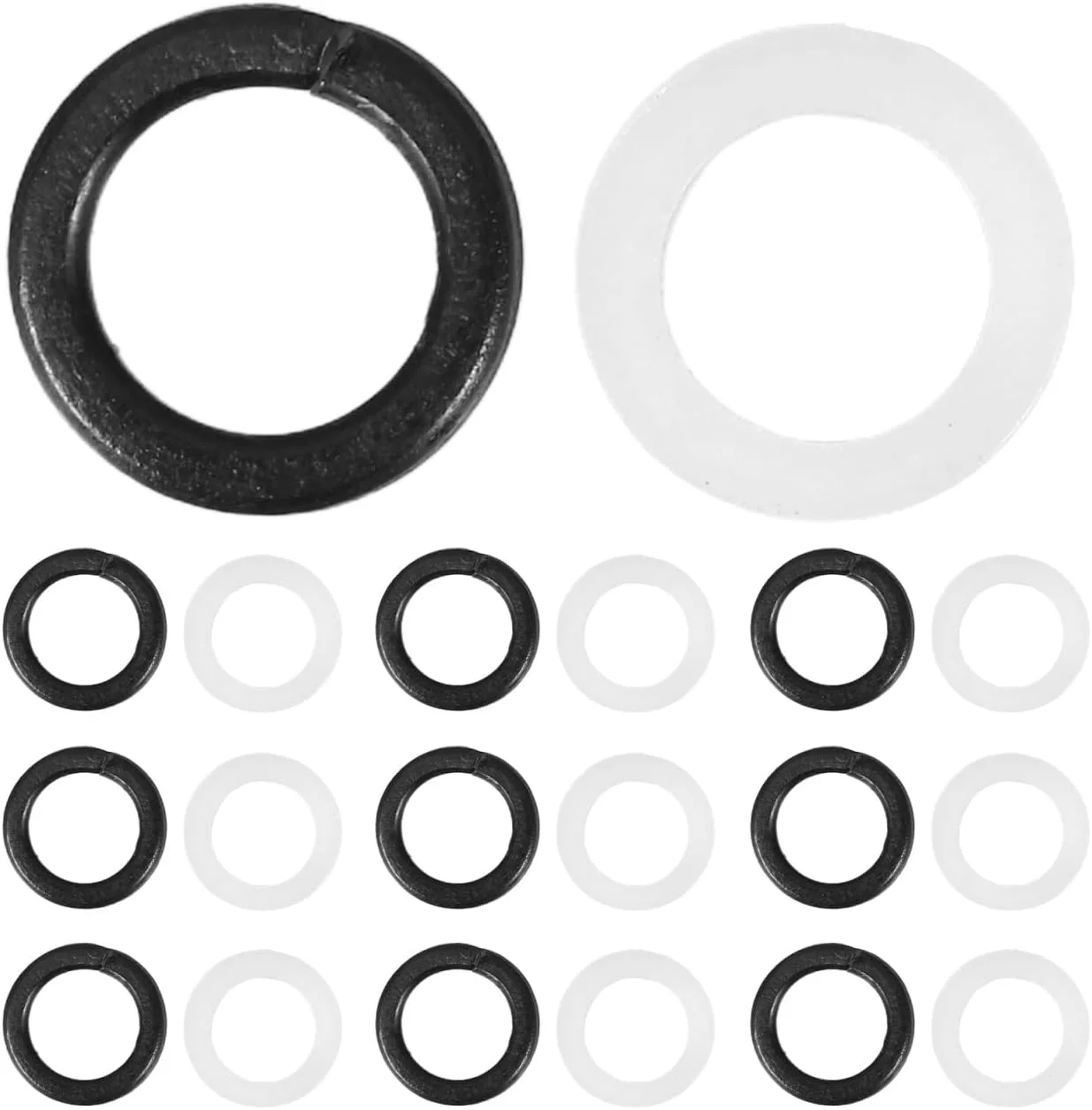 واشر کوک گیتار Alasum - جداکننده کوک قابل حمل واشر کوک جایگزین پدال کوک واشر پلاستیکی کوک گیتار