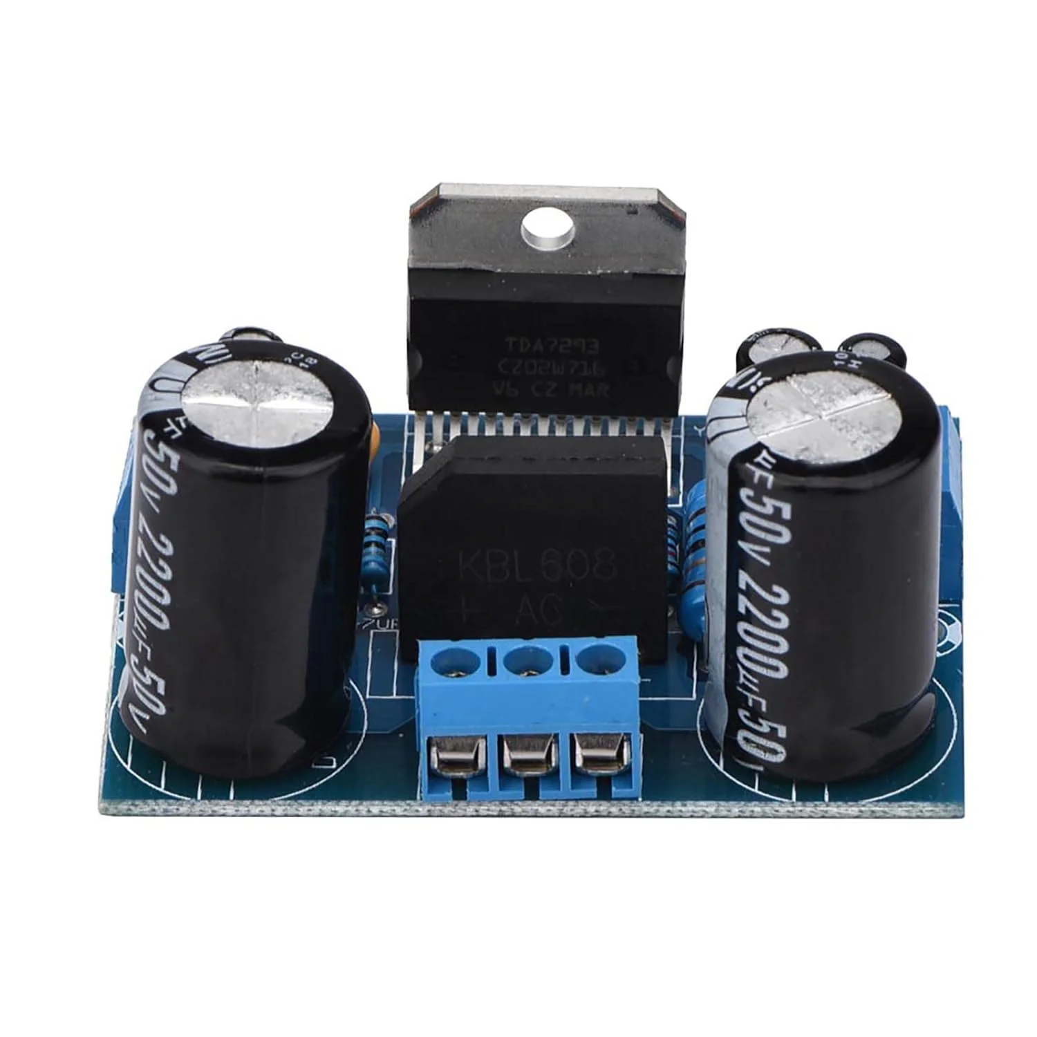 برد آمپلی فایر تک کانال 100 واتی Eacam TDA7293، تراشه TDA7294، برای بلندگوهای 4Ω-8Ω