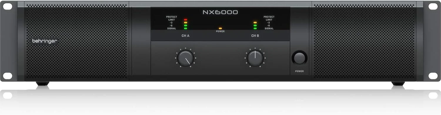 آمپلی فایر قدرت Behringer NX6000 کلاس D مشکی