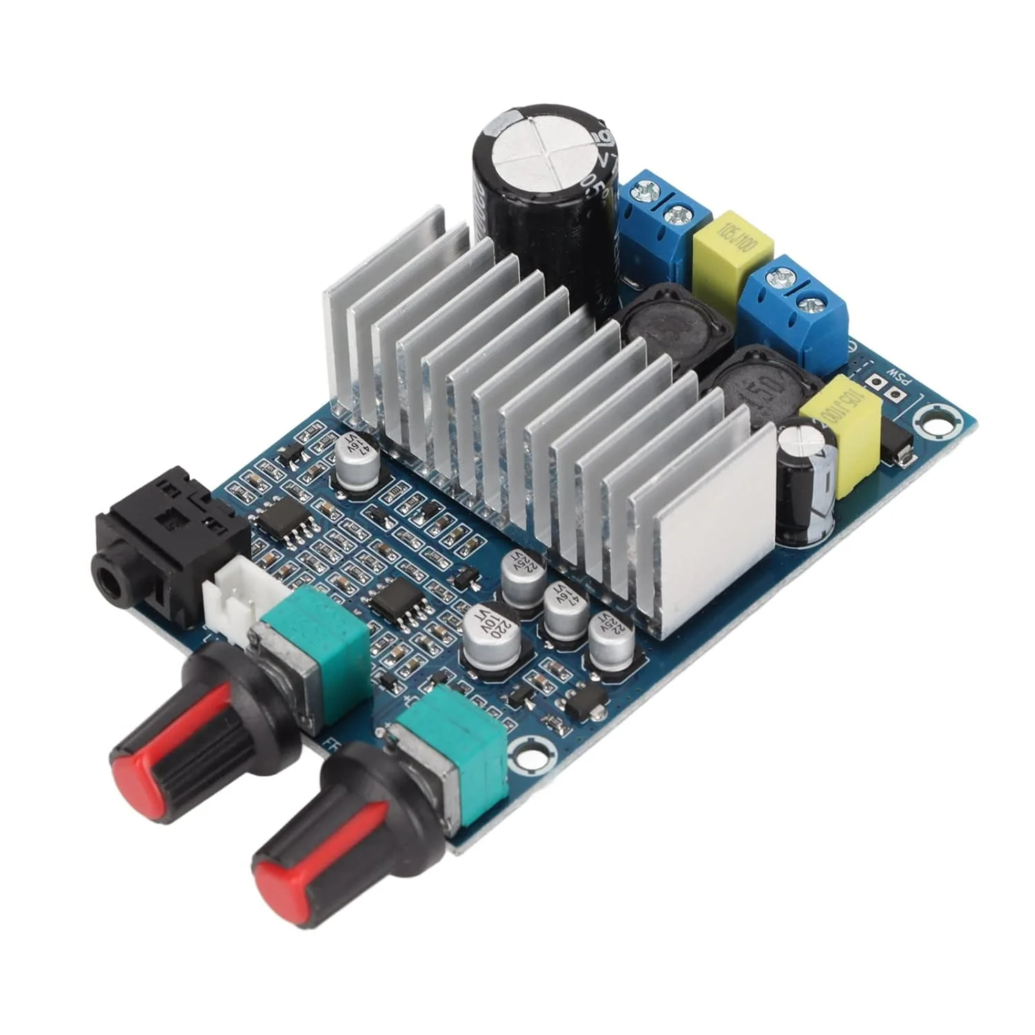 برد آمپلی فایر دیجیتال Bewinner TPA3116D2 - ماژول ساب ووفر خروجی باس 100 وات برای بلندگوهای DIY، استریو صوتی قدرتمند