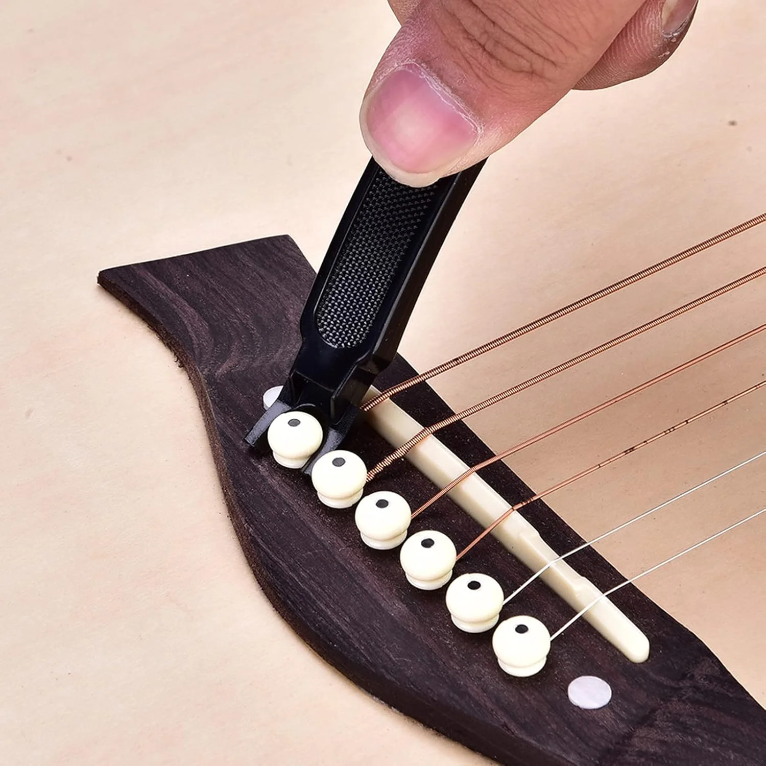 مجموعه تعویض سیم گیتار، ضد خوردگی، بدون لغزش صدا، مقاوم در برابر سایش، مجموعه تیونرهای گیتار برای تعمیر گیتارهای کلاسیک