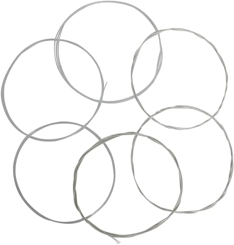 سیم گیتار کلاسیک آکوستیک C670، روکش نایلون، سیم پیچ آلیاژ مس با روکش نقره، 6 عدد در هر ست (0.028-.043) سیم گیتار کلاسیک آکوستیک C670، روکش نایلون، سیم پیچ آلیاژ مس با روکش نقره، 6 عدد در هر ست (0.028-.043)