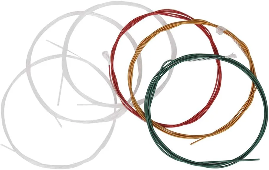 سیم گیتار کلاسیک رنگین کمانی پپیسکی مدل C105، هسته نایلونی، روکش رنگی آلیاژ مس، 6 عدد در بسته (.028-.043) سیم گیتار کلاسیک رنگین کمانی پپیسکی مدل C105، هسته نایلونی، روکش رنگی آلیاژ مس، 6 عدد در بسته (.028-.043)