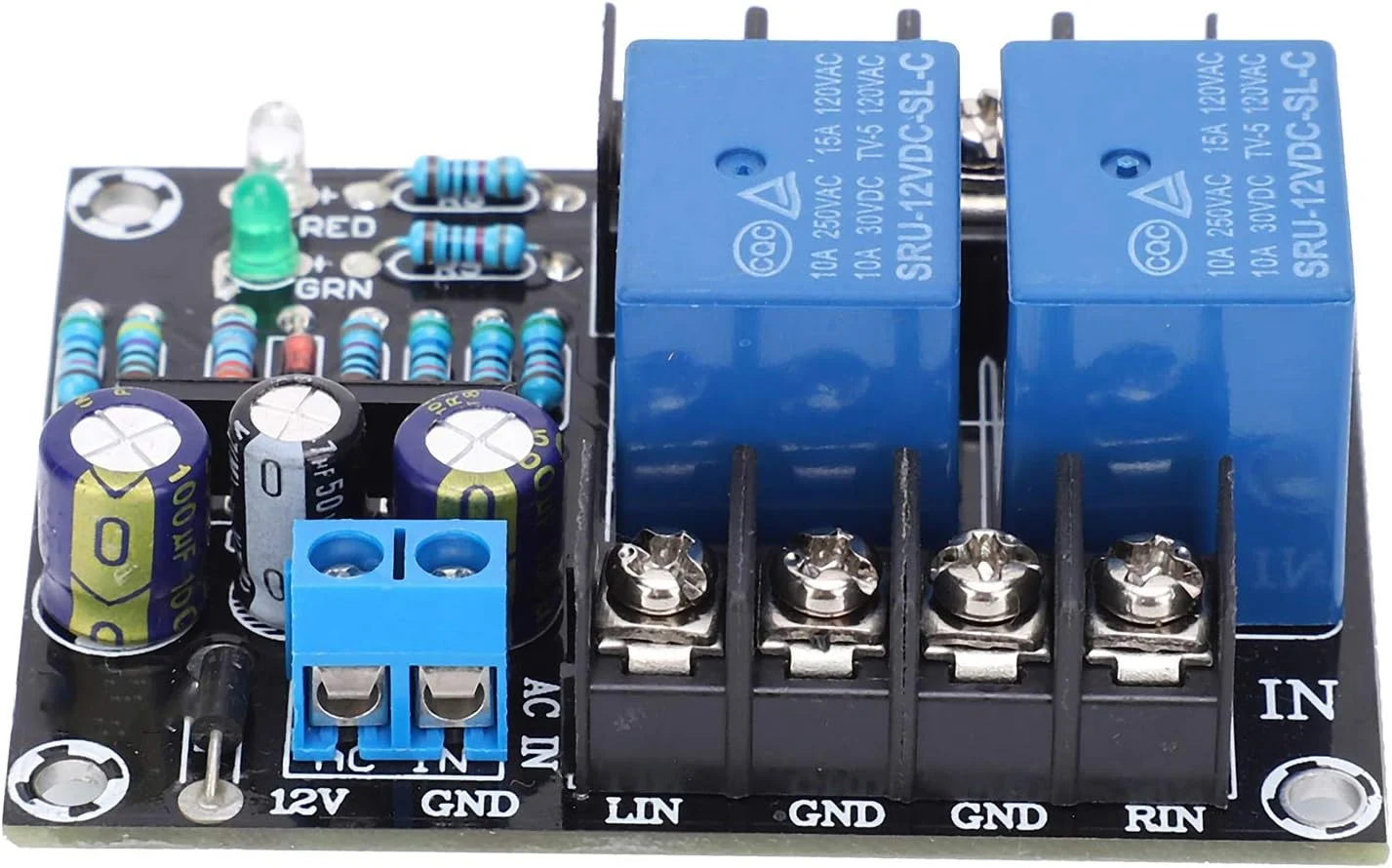 برد محافظ بلندگو Walfront Upc1237 مدار بلندگوی دو کاناله