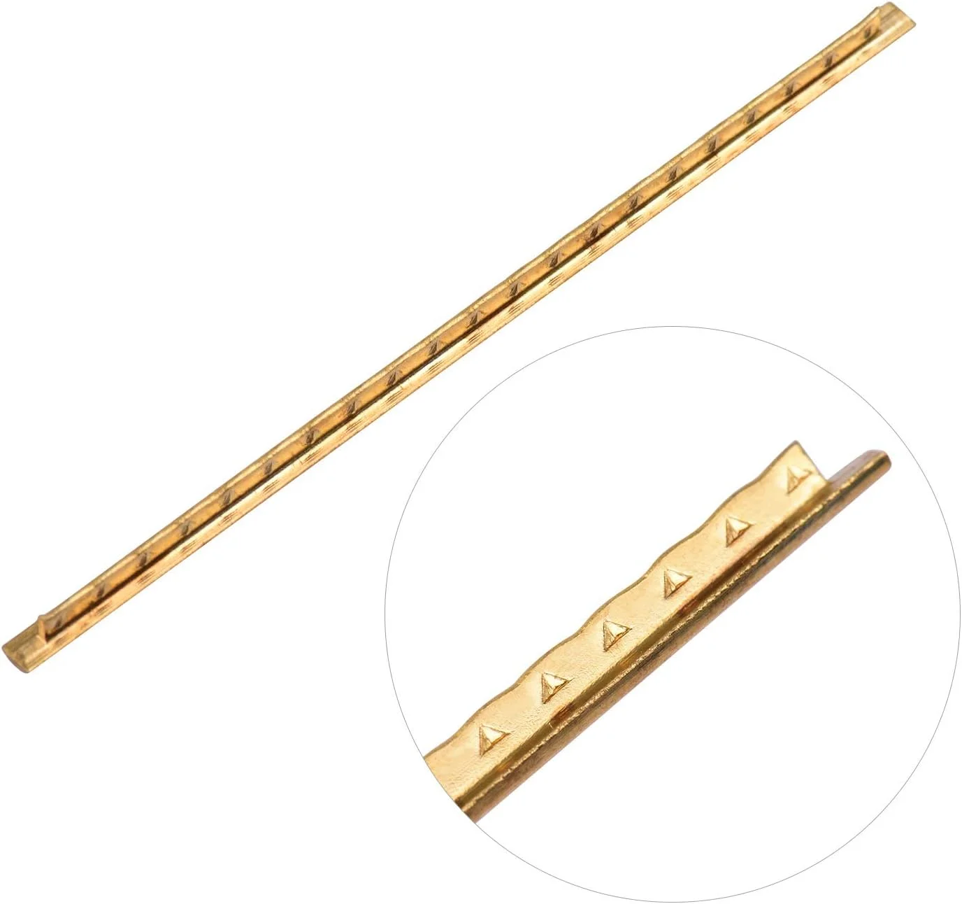 ست 6 عددی سیم گیتار کلاسیک نایلونی چند رنگ به همراه 21 عدد فرت وایر گیتار کلاسیک برنجی با عرض 2.2 میلی متر برای تعویض سیم گیتار کلاسیک