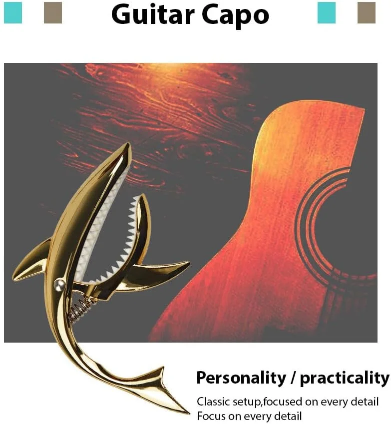 کوپو گیتار Joleritc آلیاژ روی، گیره انتقال حرفه ای کوپو گیتار آکوستیک فلزی، لوازم جانبی سازهای زهی برای گیتارهای کلاسیک محلی، یوکللی، باس