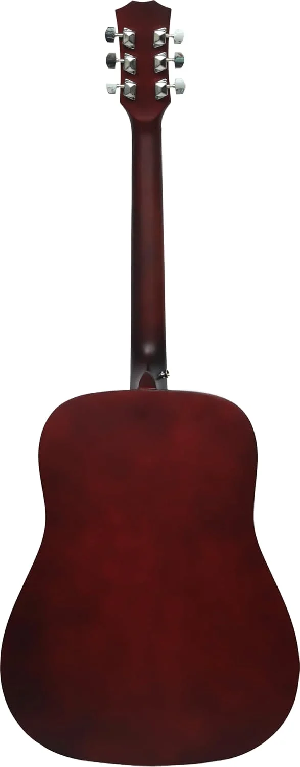 گیتار آکوستیک ۴۱ اینچی دست چپ نواز جوآرز – بدنه Dreadnought | صفحه رویی صنوبر | صفحه انگشت‌گذاری و بریج رزوود | سیم‌های فولادی آلیس | میله خرک دو جهته | پرداخت مات | به همراه کیف و پیک