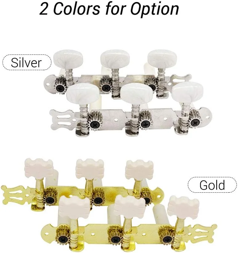 کوک گیتار کلاسیک Joleritc، 2 عدد، دسته کوک گیتار، گیره کوک سیم گیتار