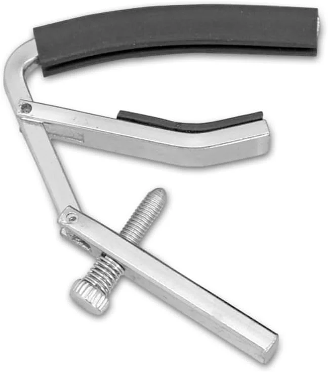 گیره گیتار آیروومی حرفه ای، نوع پشتیبانی پایین، پد لاستیکی داخلی، لوازم جانبی سازهای زهی گیتار متال برای گیتارهای کلاسیک محلی