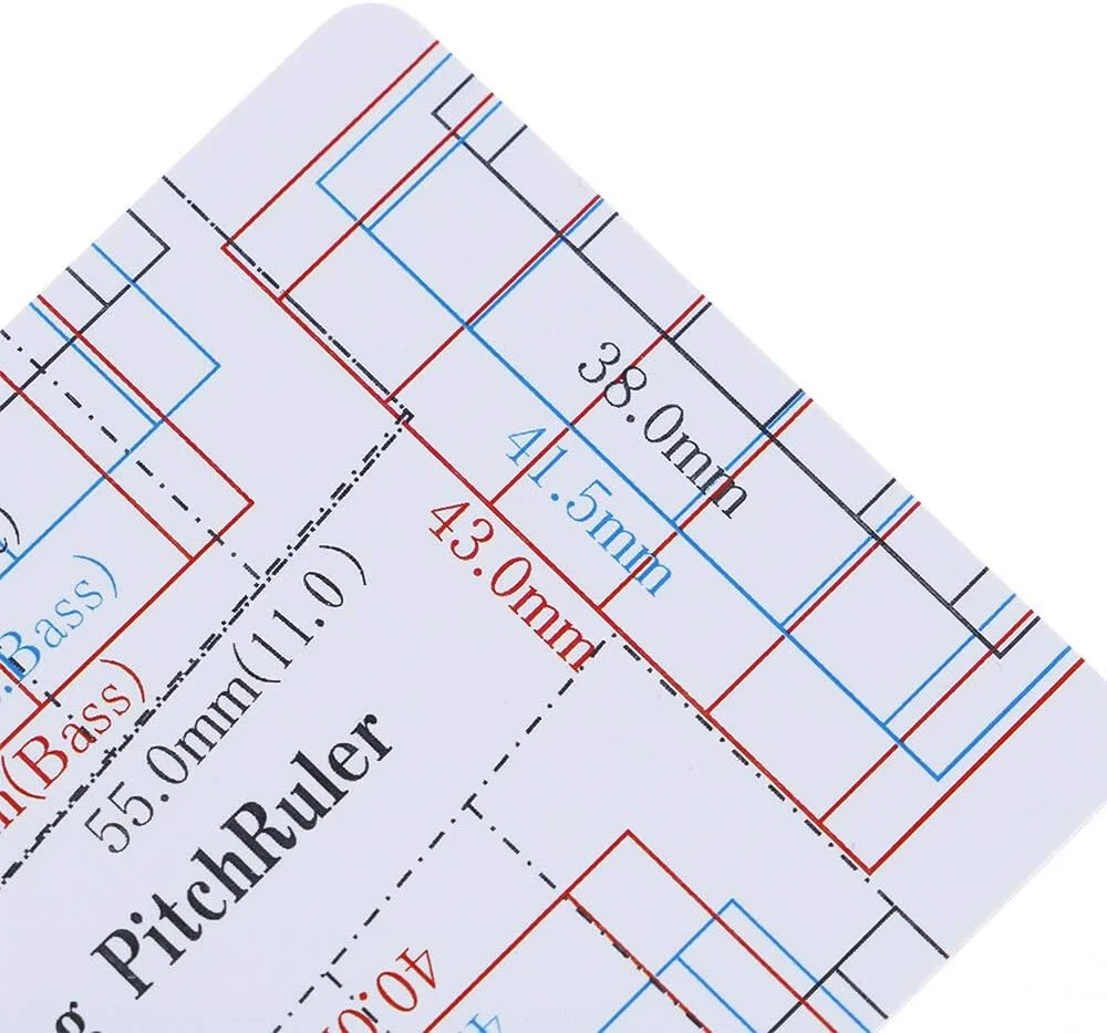 ابزار اندازه گیری اکشن سیم گیتار douself، کارت خط کش گام سیم، ابزار خط کش سازنده گیتار برای گیتار کلاسیک، الکتریک، آکوستیک، باس ابزار اندازه گیری اکشن سیم گیتار douself، کارت خط کش گام سیم، ابزار خط کش سازنده گیتار برای گیتار کلاسیک، الکتریک، آکوستیک، باس
