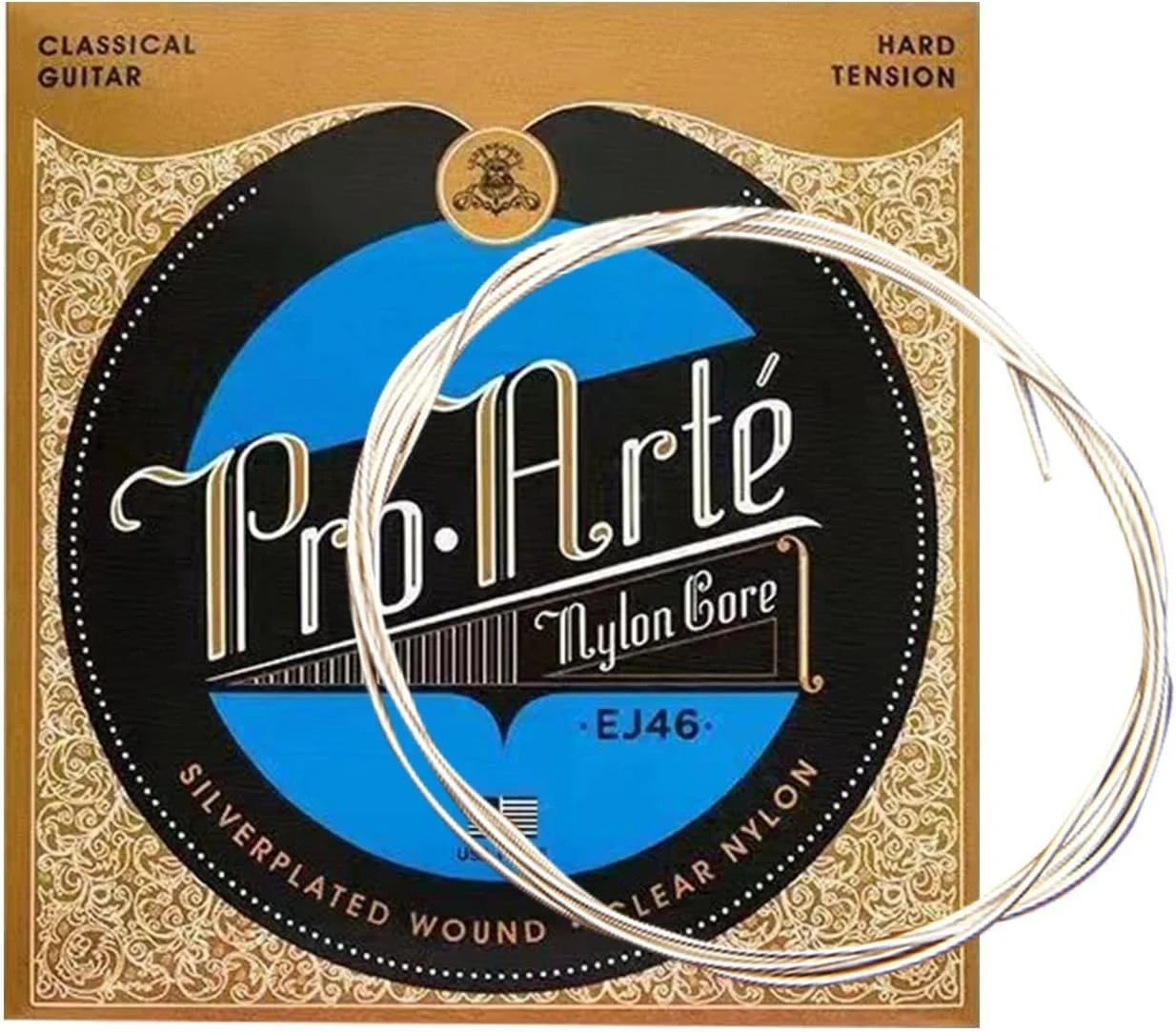 سیم گیتار کلاسیک، سیم های نایلونی جایگزین برای گیتار EJ45/EJ46/EJ27N برای انتخاب، قطعات جایگزین استاندارد گیتار کلاسیک، لوازم جانبی آلات موسیقی