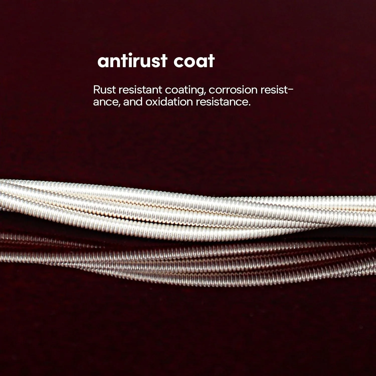 سیم گیتار کلاسیک 6 عددی، سیم روکش نقره ای، مجموعه سیم های نایلونی حرفه ای کلاسیک سیم گیتار کلاسیک 6 عددی، سیم روکش نقره ای، مجموعه سیم های نایلونی حرفه ای کلاسیک