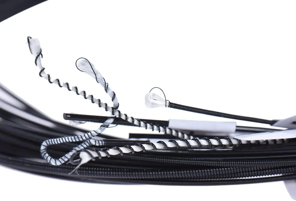 سیم گیتار کلاسیک نایلونی مشکی AC136BK-H، 6 عدد در هر بسته (.0285-.044) کشش سخت به همراه یک سیم G-3rd اشانتیون سیم گیتار کلاسیک نایلونی مشکی AC136BK-H، 6 عدد در هر بسته (.0285-.044) کشش سخت به همراه یک سیم G-3rd اشانتیون