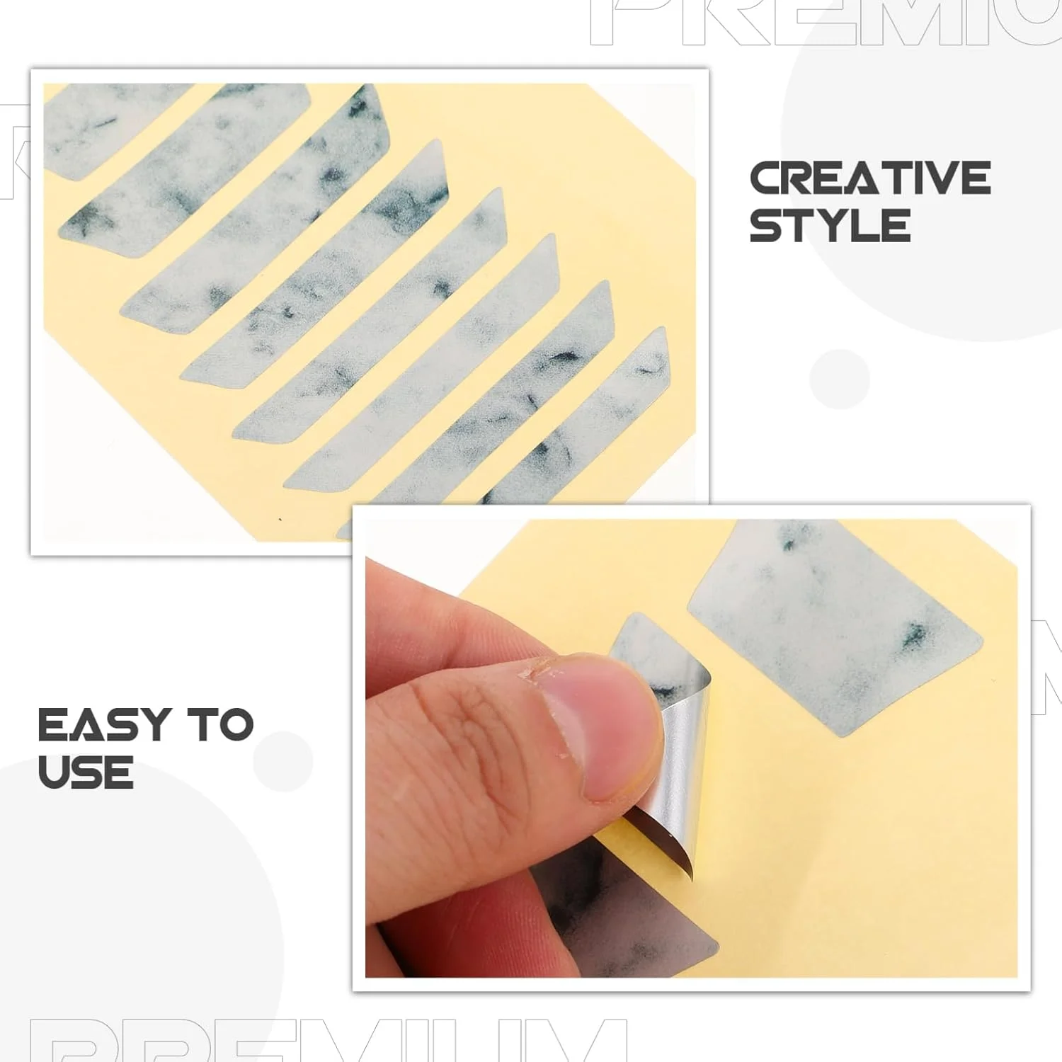 برچسب های فرت بورد گیتار SUPVOX، 2 عدد: برچسب و نشانگر فرت بورد گیتار الکتریک برای مبتدیان، لوازم جانبی گیتار آکوستیک و الکتریک، PVC چند رنگ، 15x7 سانتی متر