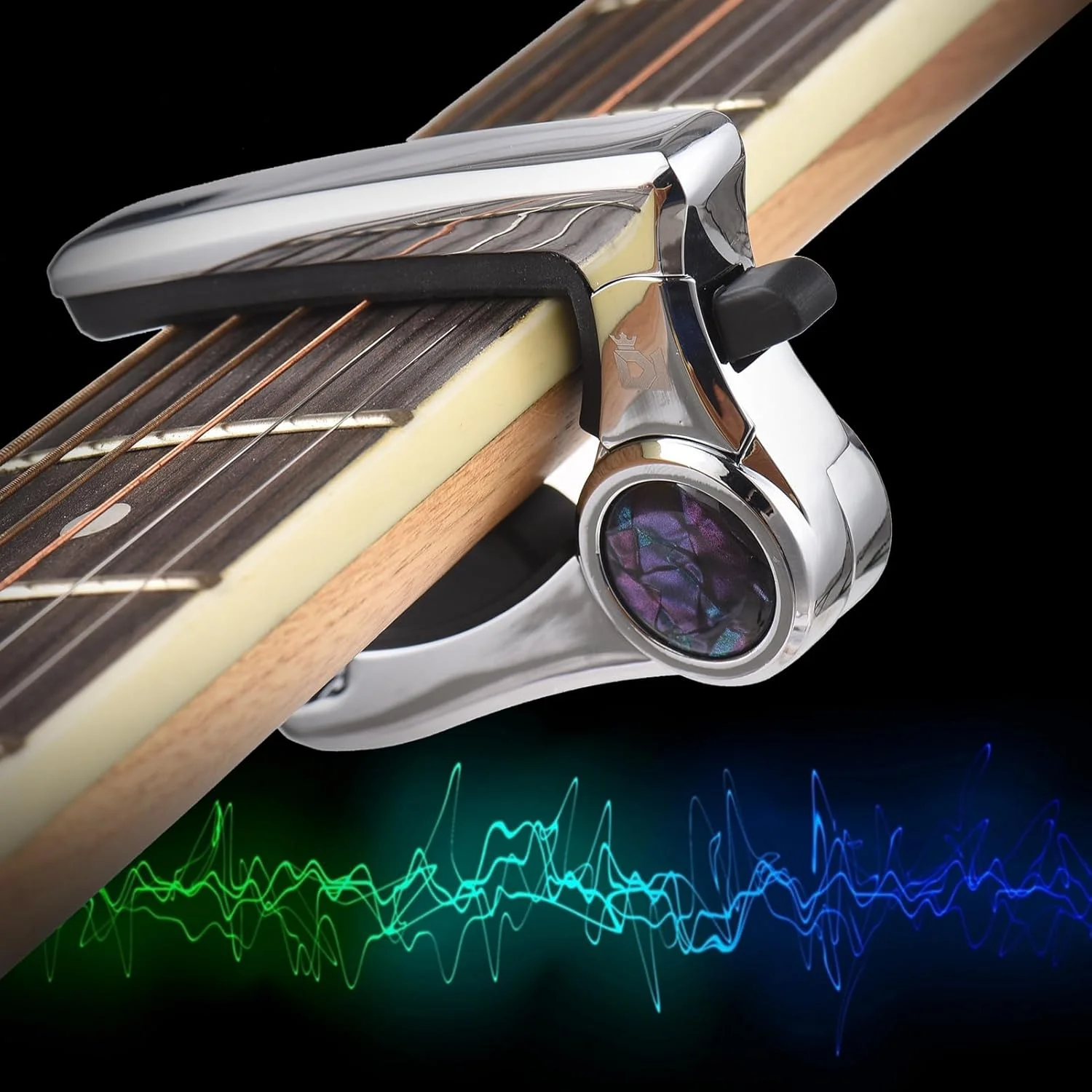 کوپوی گیتار چند منظوره Pepisky iP-1Pro آلیاژ روی با کیف چرمی PU برای گیتارهای آکوستیک و الکتریک و گیتار باس کوپوی گیتار چند منظوره Pepisky iP-1Pro آلیاژ روی با کیف چرمی PU برای گیتارهای آکوستیک و الکتریک و گیتار باس