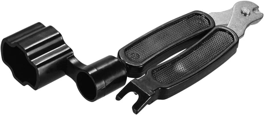 آچار کوک گیتار OUNA، ابزار چند منظوره 3 در 1 برای تعویض سیم گیتار آکوستیک و الکتریک، ماندولین و ابزار نگهداری لوازم جانبی ساز موسیقی