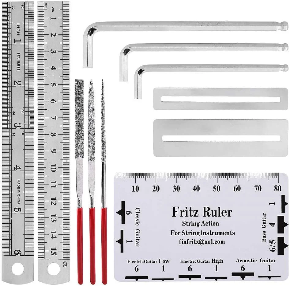 مجموعه ابزار تعمیرات اونا، مجموعه ابزار ریپگ گیتار الکتریک آکوستیک یوکللی، ابزار تمیزکاری و نگهداری