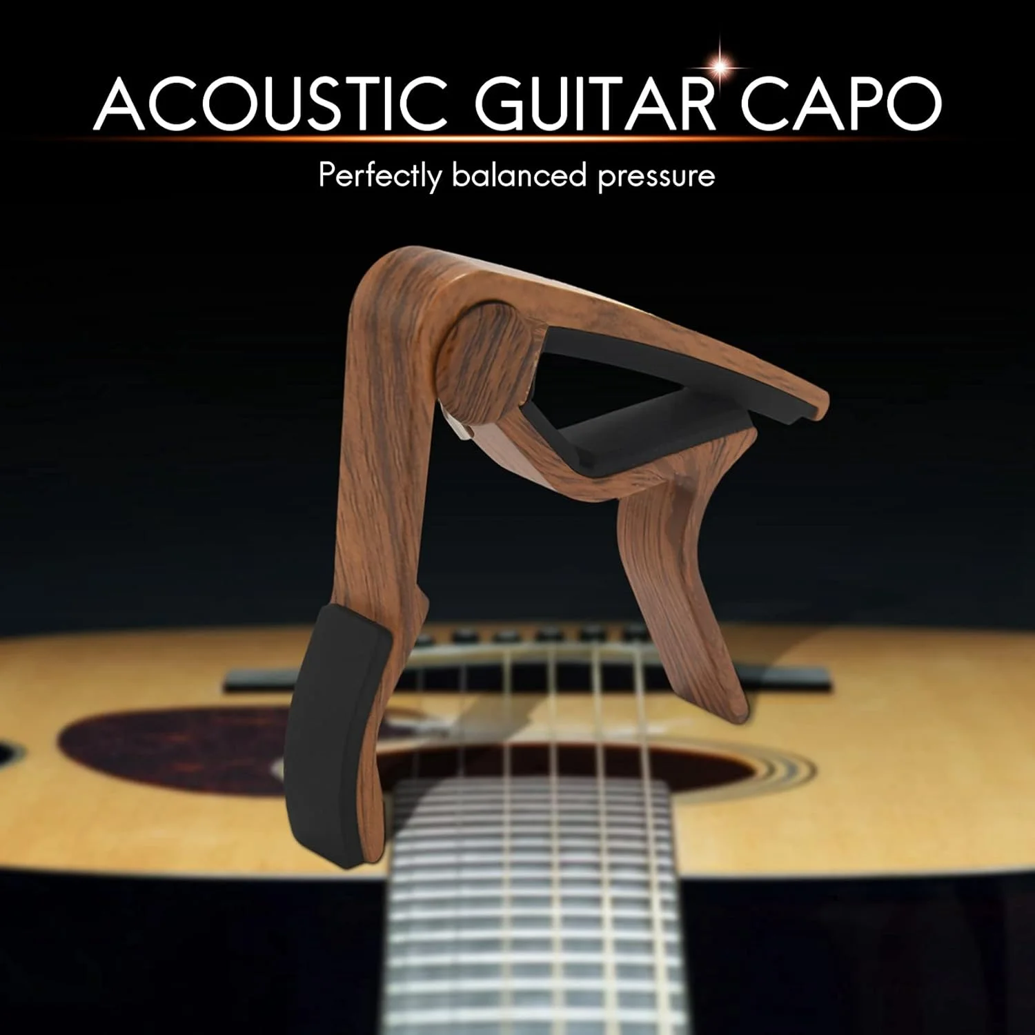 ست (2 عددی) چوبی گیتار مناسب برای گیتار آکوستیک و الکتریک، تعویض سریع و آسان