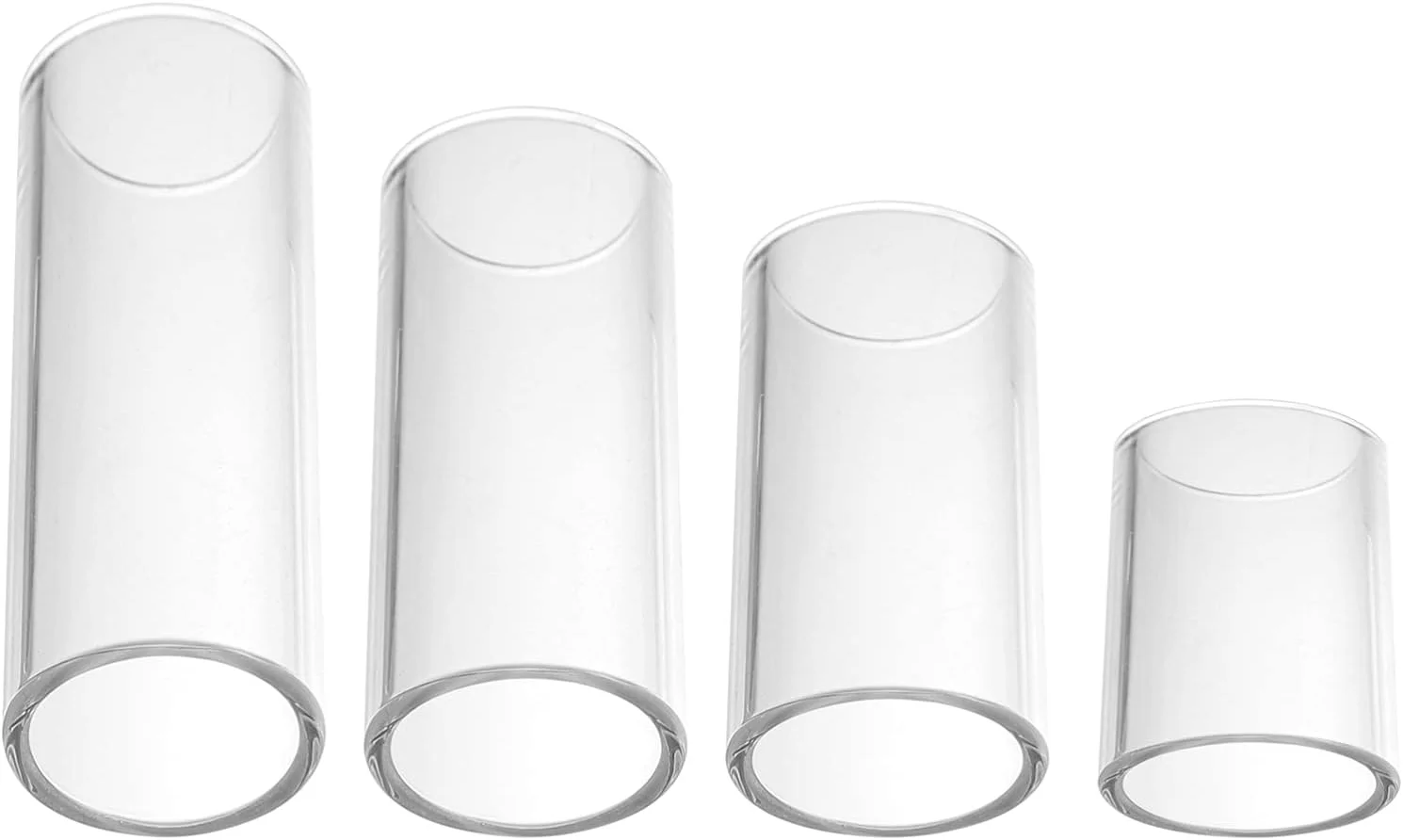 ۴ عدد اسلاید گیتار شیشه ای و استیل ضد زنگ برای گیتار الکتریک آکوستیک و گیتار باس