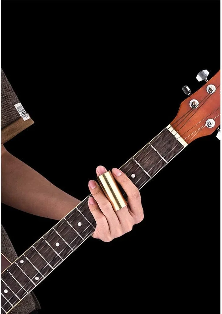 اسلاید گیتار فلزی، لوازم جانبی گیتار برای گیتار آکوستیک و گیتار الکتریک، 1 عدد اسلاید گیتار فلزی، لوازم جانبی گیتار برای گیتار آکوستیک و گیتار الکتریک، 1 عدد