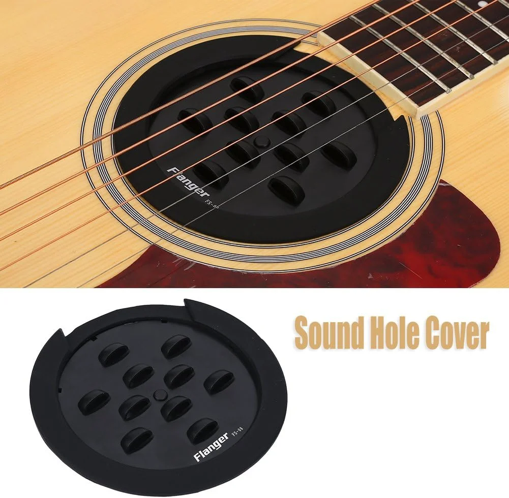 پوشش حفره صدای گیتار، قطعات یدکی بادوام و قابل تنظیم 100 میلی متری برای گیتار آکوستیک الکتریک