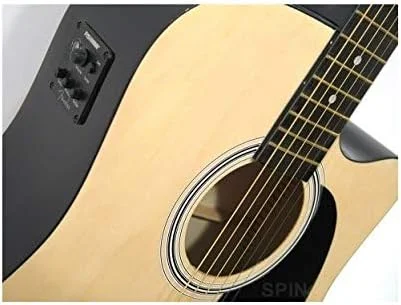 گیتار آکوستیک الکتریک فندر Sa105Ce به همراه کیف مکسا، کمربند و پیک، بسته ترکیبی سیم. - رز وود گیتار آکوستیک الکتریک فندر Sa105Ce به همراه کیف مکسا، کمربند و پیک، بسته ترکیبی سیم. - رز وود