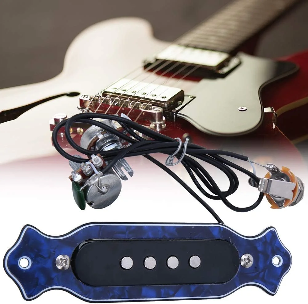 مدار گیتار الکتریکی نفیس، برای قطعات موسیقی گیتار، ساز موسیقی (آبی) مدار گیتار الکتریکی نفیس، برای قطعات موسیقی گیتار، ساز موسیقی (آبی)