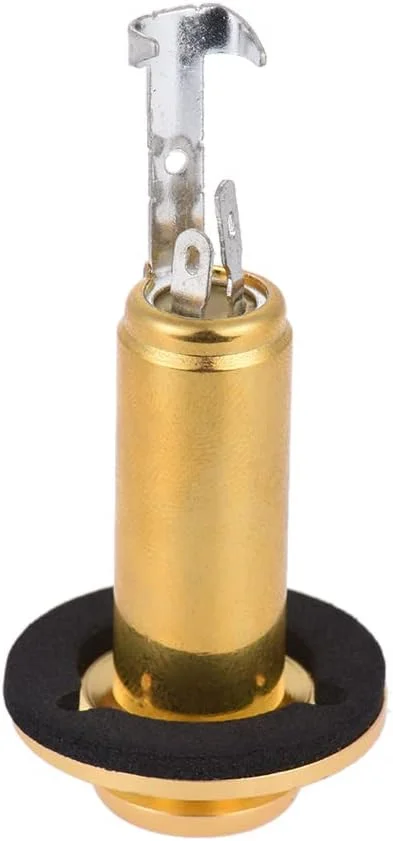 فیش خروجی آمپلی فایر گیتار آکوستیک الکتریک Fawoonu، جنس مس با پیچ، سایز 6.35mm (1/4 اینچ)، لوازم جانبی و قطعات گیتار فیش خروجی آمپلی فایر گیتار آکوستیک الکتریک Fawoonu، جنس مس با پیچ، سایز 6.35mm (1/4 اینچ)، لوازم جانبی و قطعات گیتار