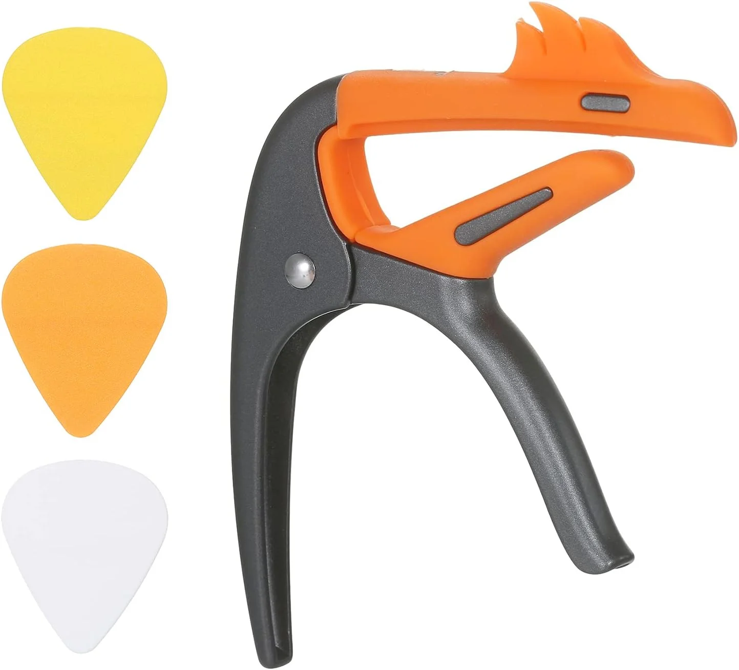 کوپو گیتار Fawoonu به همراه ۳ پیک گیتار با رنگ تصادفی برای گیتار آکوستیک، الکتریک، یوکللی، گیره کوک آلیاژی، مجموعه لوازم جانبی آلات موسیقی