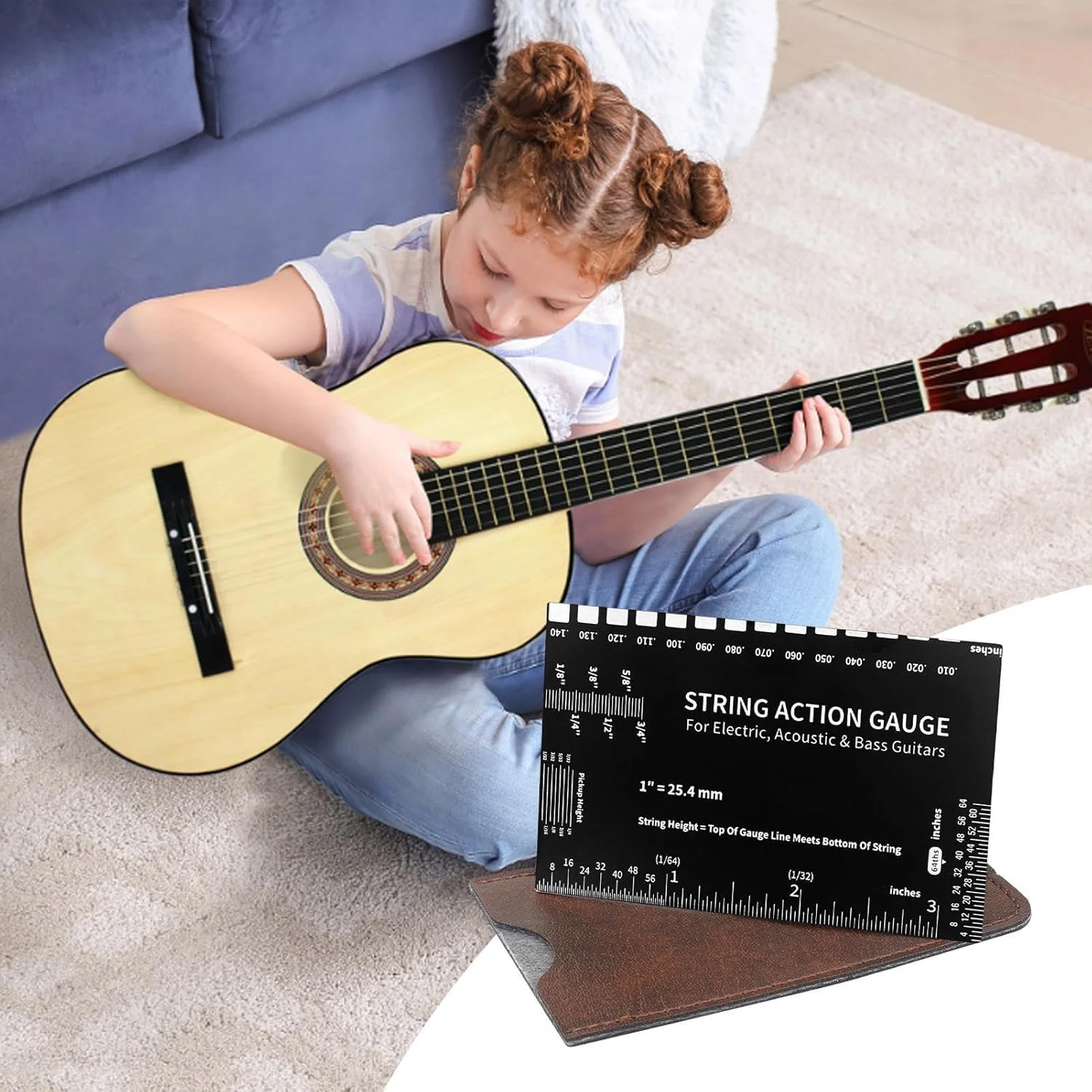 ابزار اندازه گیری اکشن گیتار | ابزار تنظیم گیتار آکوستیک | ابزار دقیق تنظیم اکشن سیم برای نگهداری خانگی گیتار الکتریک، بیس، سازندگان و متخصصان در سفر ابزار اندازه گیری اکشن گیتار | ابزار تنظیم گیتار آکوستیک | ابزار دقیق تنظیم اکشن سیم برای نگهداری خانگی گیتار الکتریک، بیس، سازندگان و متخصصان در سفر