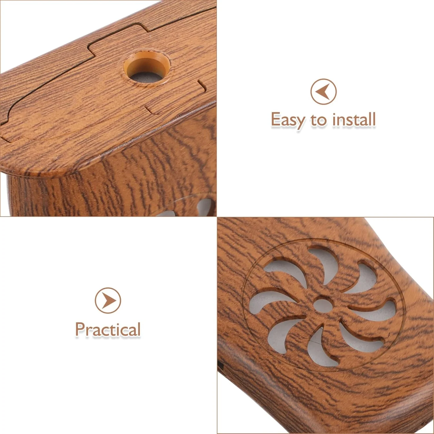 مرطوب کننده گیتار آکوستیک SUPVOX: مرطوب کننده ساز ABS قهوه ای روشن برای جلوگیری از ترک خوردگی و حفظ رطوبت ایده آل برای گیتارهای کلاسیک و فولک، ایده آل برای خانه و مسافرت