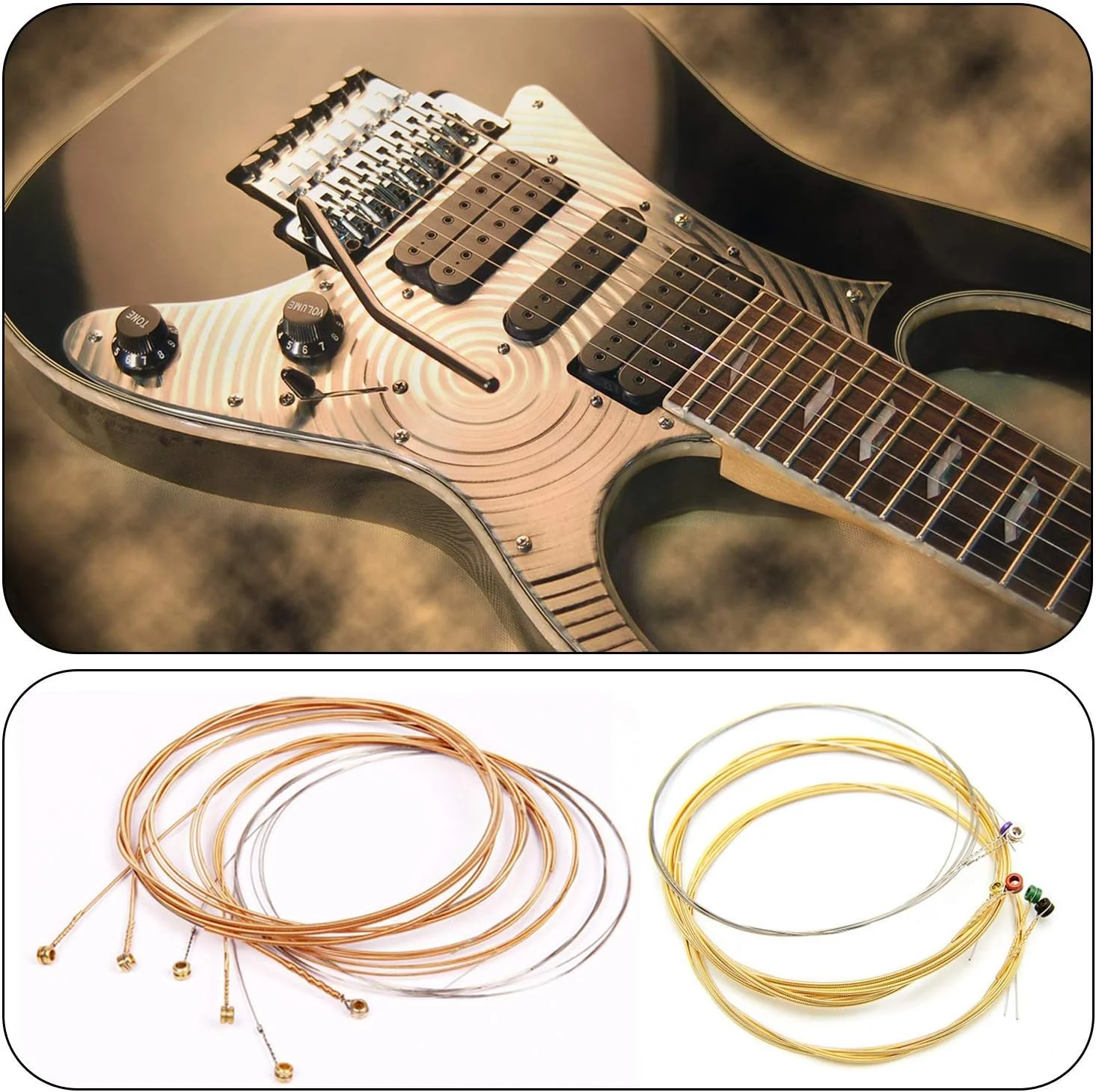 کیت لوازم جانبی گیتار موستانگ، کیت تعمیر گیتار، کیت 48 عددی لوازم جانبی گیتار شامل سیم گیتار آکوستیک، پیک، کاپو، پین های بریج، سیم پیچ برای نوازندگان مبتدی گیتار آکوستیک کیت لوازم جانبی گیتار موستانگ، کیت تعمیر گیتار، کیت 48 عددی لوازم جانبی گیتار شامل سیم گیتار آکوستیک، پیک، کاپو، پین های بریج، سیم پیچ برای نوازندگان مبتدی گیتار آکوستیک