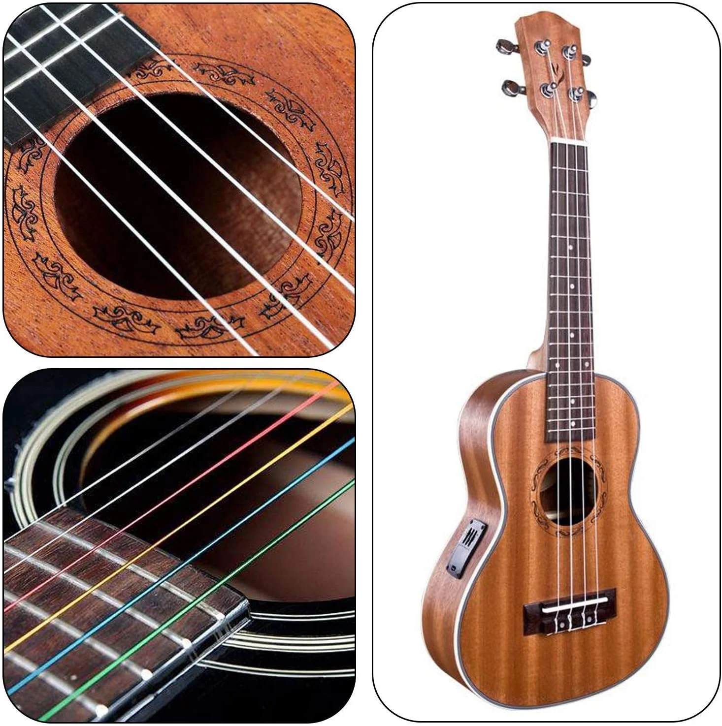 کیت لوازم جانبی گیتار موستانگ، کیت تعمیر گیتار، کیت 48 عددی لوازم جانبی گیتار شامل سیم گیتار آکوستیک، پیک، کاپو، پین های بریج، سیم پیچ برای نوازندگان مبتدی گیتار آکوستیک کیت لوازم جانبی گیتار موستانگ، کیت تعمیر گیتار، کیت 48 عددی لوازم جانبی گیتار شامل سیم گیتار آکوستیک، پیک، کاپو، پین های بریج، سیم پیچ برای نوازندگان مبتدی گیتار آکوستیک