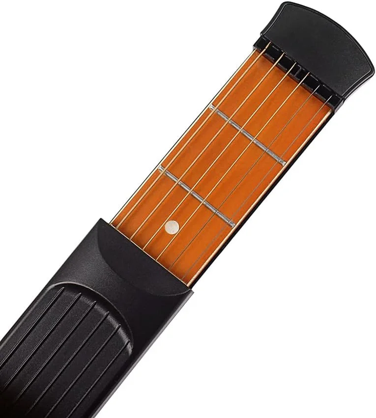 گیتار جیبی، ابزار تمرین گیتار آکوستیک جیبی قابل حمل، مربی آکورد 6 سیم 6 فرت مدل برای مبتدی گیتار جیبی، ابزار تمرین گیتار آکوستیک جیبی قابل حمل، مربی آکورد 6 سیم 6 فرت مدل برای مبتدی