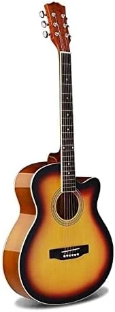 گیتار آکوستیک 40 اینچی به همراه کیف، بند و پایه گیتار آکوستیک 40 اینچی به همراه کیف، بند و پایه