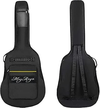 گیتار آکوستیک 40 اینچی به همراه کیف، بند و پایه گیتار آکوستیک 40 اینچی به همراه کیف، بند و پایه