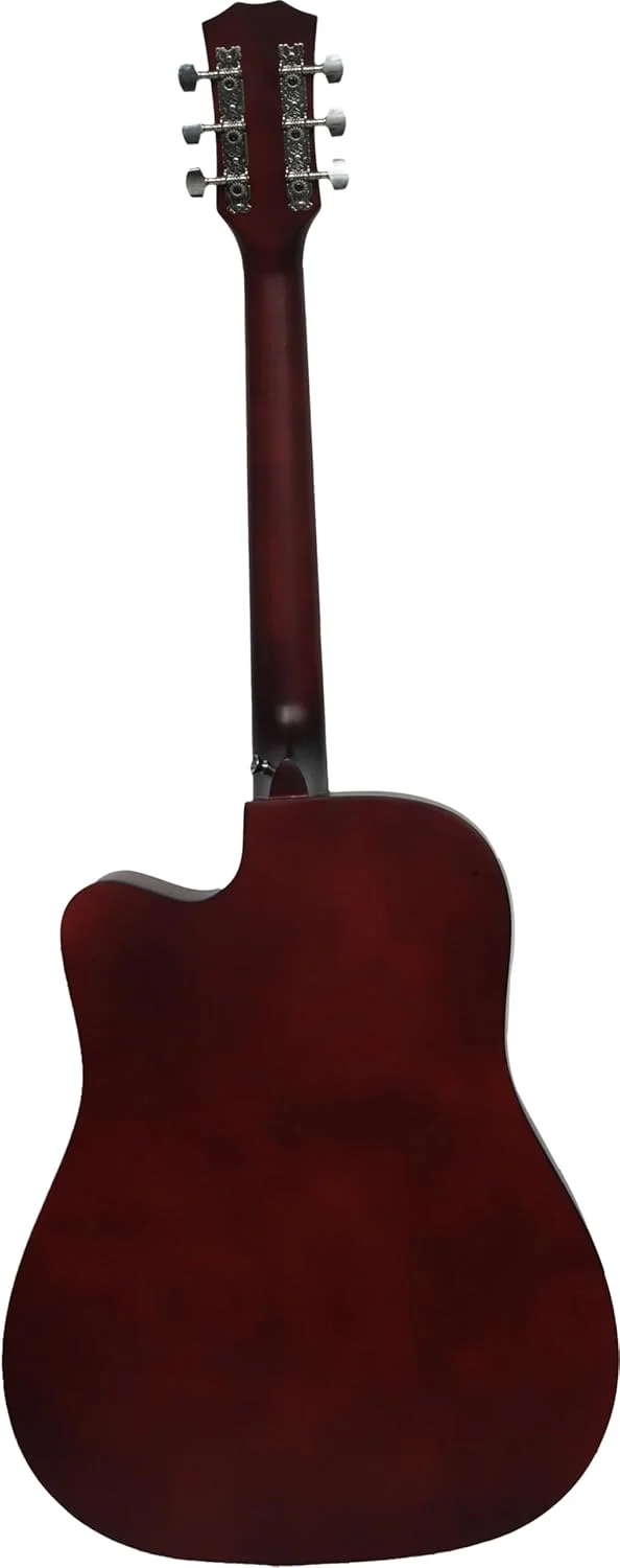 گیتار آکوستیک جامبو سایز کامل 41 اینچی Juarez Belléza – صفحه رویی ساپلی، صفحه انگشتگذاری و بریج رزوود، سیمهای استیل Alice، تراس راد دوگانه، پرداخت مات – به همراه کیف و پیک (طبیعی) گیتار آکوستیک جامبو سایز کامل 41 اینچی Juarez Belléza – صفحه رویی ساپلی، صفحه انگشتگذاری و بریج رزوود، سیمهای استیل Alice، تراس راد دوگانه، پرداخت مات – به همراه کیف و پیک (طبیعی)