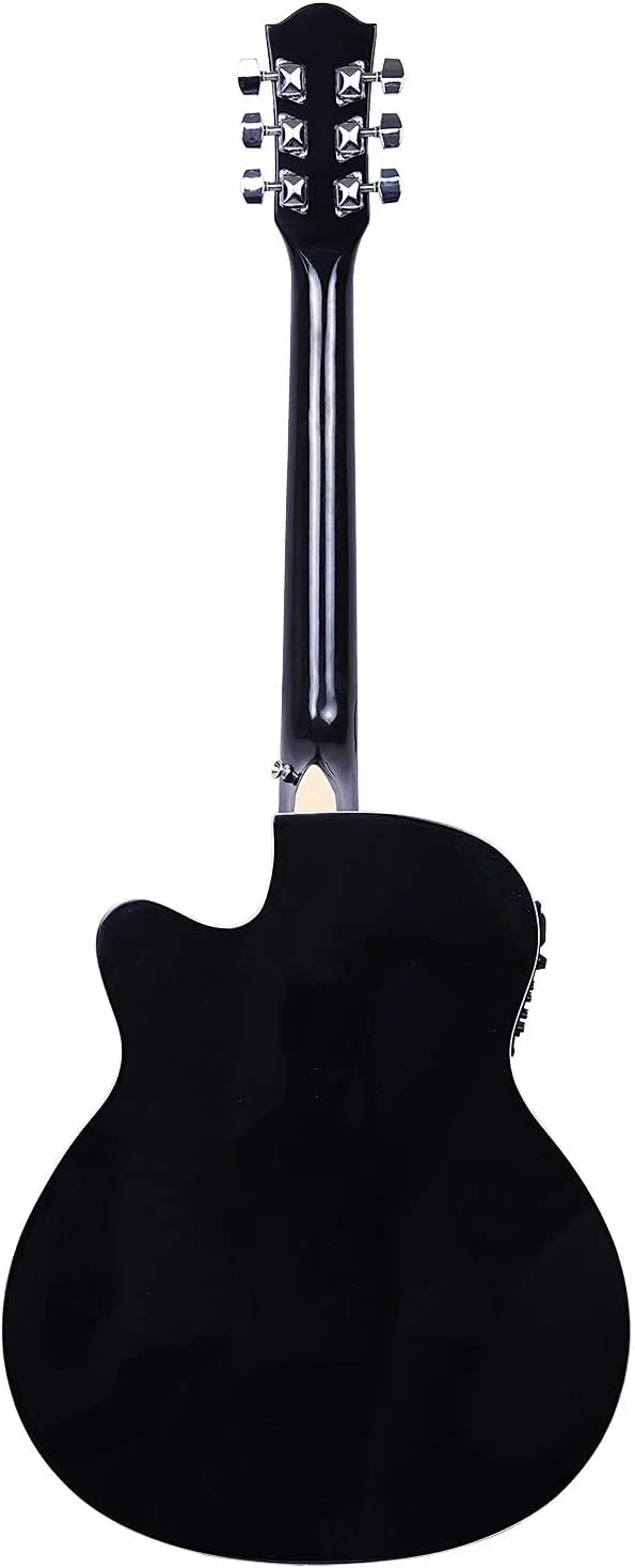 گیتار سایز کامل سری Frontier، گیتار الکترو آکوستیک مشکی EQ به همراه مجموعه سیم، بند، پیک و کیف (EQ مشکی، الکترو آکوستیک) گیتار سایز کامل سری Frontier، گیتار الکترو آکوستیک مشکی EQ به همراه مجموعه سیم، بند، پیک و کیف (EQ مشکی، الکترو آکوستیک)