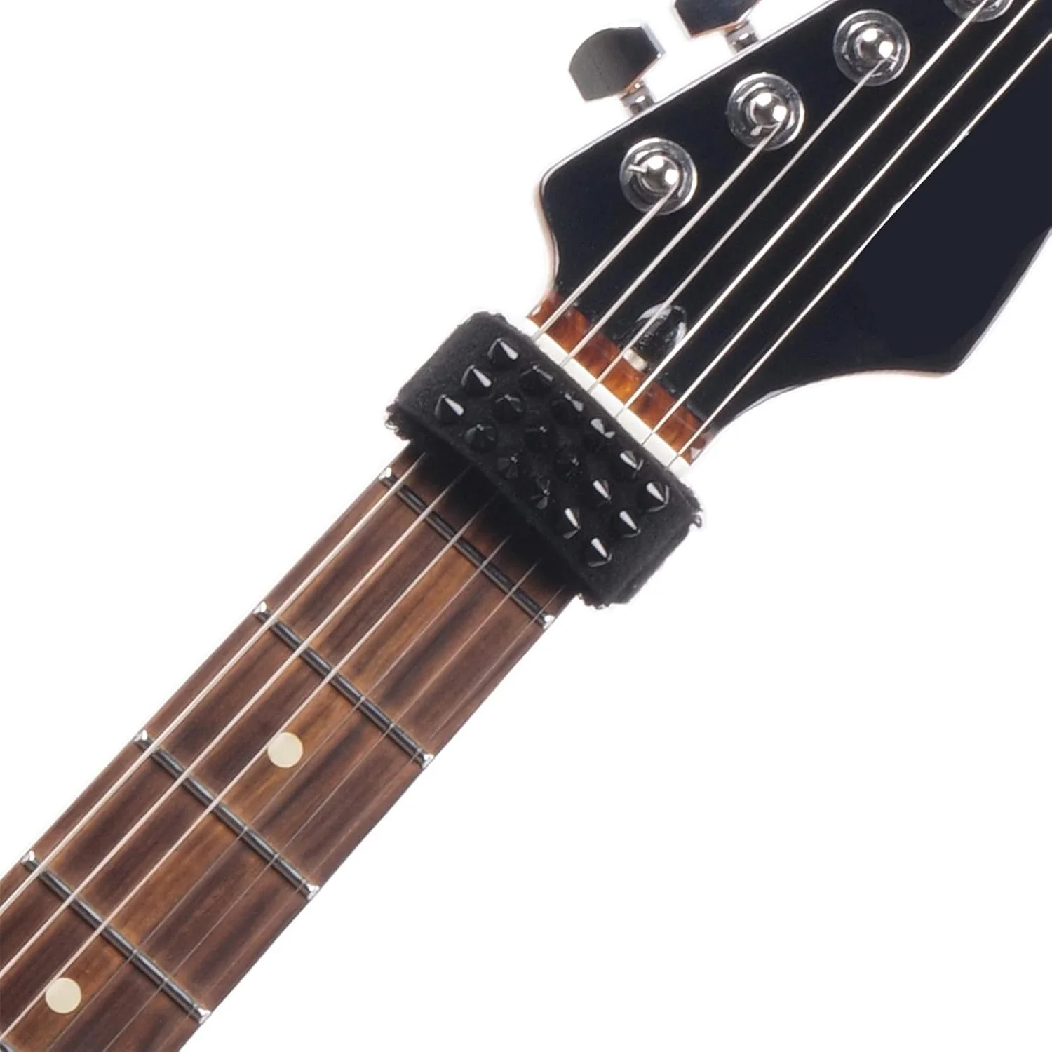 خفه کننده سیم گیتار Joleritc با طول 19 سانتی متر، مناسب برای گیتار/بیس، خفه کننده فرت، سبک پانک، مناسب برای گیتار 7 سیم/بیس/الکتریک/آکوستیک