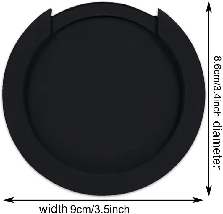 پوشش حفره صدای گیتار آکوستیک مشکی 8.6 سانتی‌متری